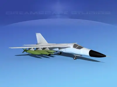 General Dynamics FB-111 Aardvark V00 3D model