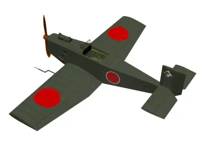 Kokusai ta go 3D model
