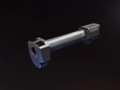 Afterburner and Ramjet G19gen4 Low-poly 3D model