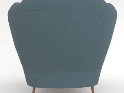 Sofa Chair PBR Multiple Colors Free 3D model