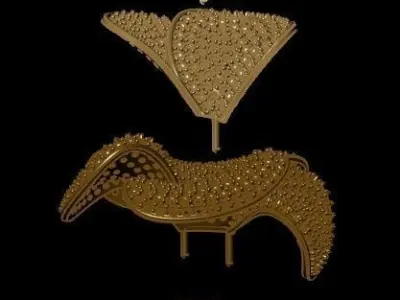 rose ring flower 3D print model