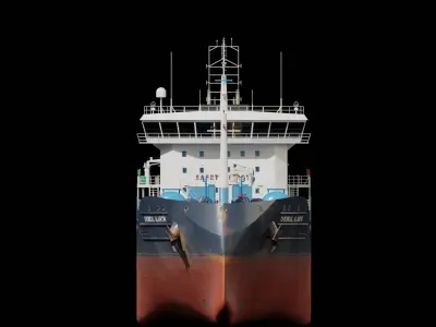 Chemical Tanker 3D model
