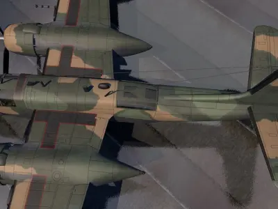 Douglas B-26K Counter Invader 3D model