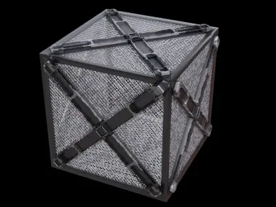 Crate Box 7  3D model