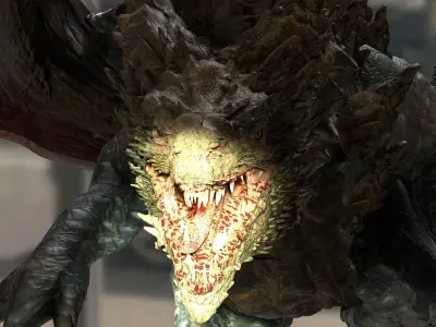 Predator Dragon 3D model