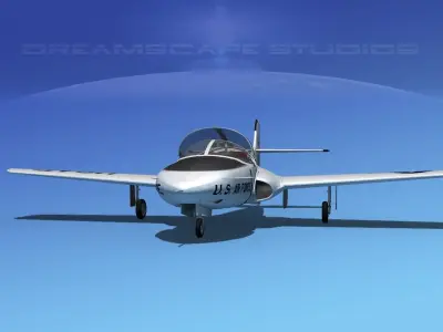 Cessna T-37 Tweetybird V01 USAF 3D model