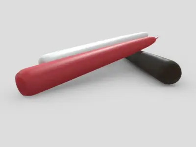 CC0 - Candle Free low-poly 3D model