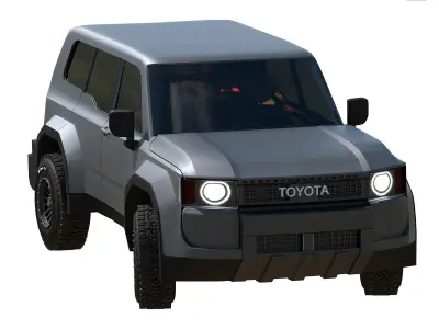 TOYOTA LAND CRUISER 250 3D model