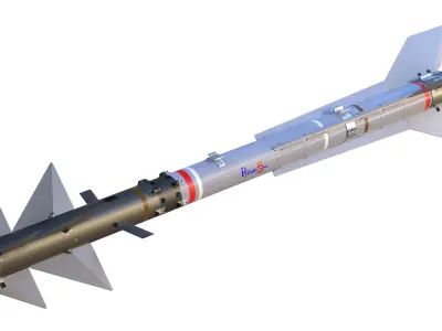  PYTHON-5 Misslie 3D model