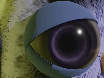 Stylized Bird for animations Free 3D model