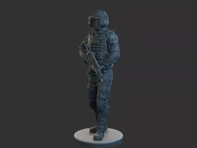 Tactical Gear GSG 9 TG1 002 3D print model
