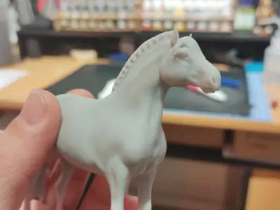 Fjord Pony Horse Free 3D print model