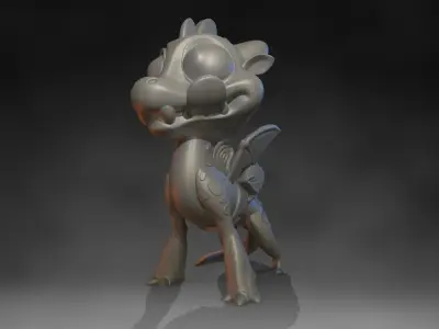 Dragon Courier - 3D print files Free 3D print model