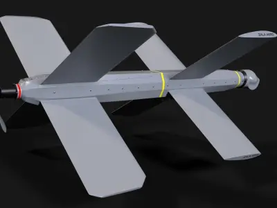 ZALA LANCET Kamikaze Attack Drone 3D model