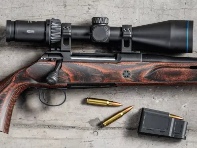 S100 Fieldshoot Sniper Rifle Low-poly 3D model