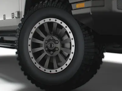 INEOS Grenadier Fieldmaster 2023 wheel 3D model