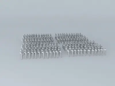 small army Free 3D model