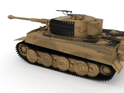 Eastern Front Armor Pack with Interior and Engine Bay v1 3D model