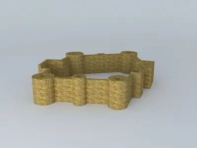 Karaman castle Free 3D model