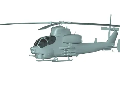 Bell AH-1Z Viper 3D model