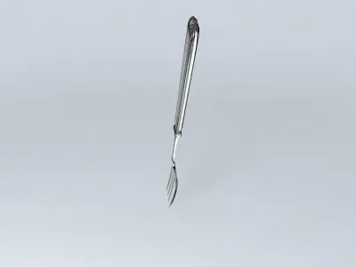 TITANIC1st Class Dessert Fork Replica Free 3D model