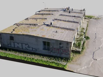 Abandoned-Soviet-Base-Building-7 3D model