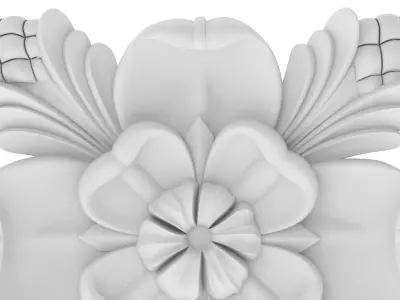 Classic Pattern 23 Free 3D model