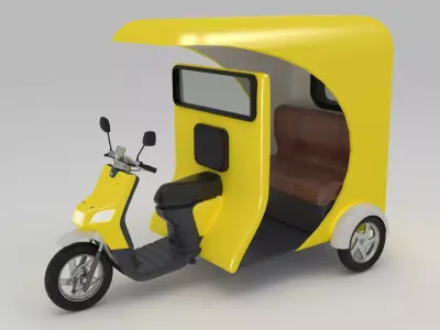 Mototaxi 2 3D model