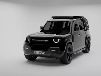 Land rover defender 3D model