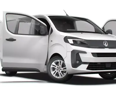 Vauxhall Vivaro Electric Van L1 HQ Interior 2024 3D model