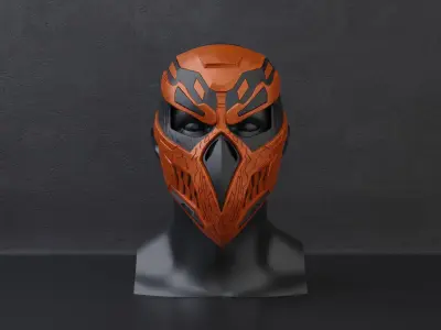 Custom mask 3D print model
