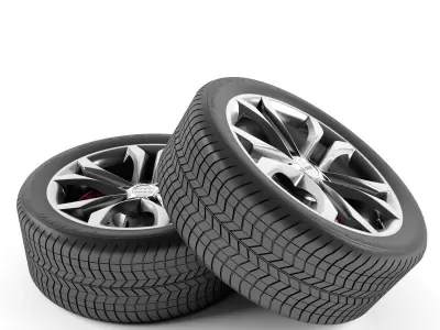 Audi TTs Wheel 3D model