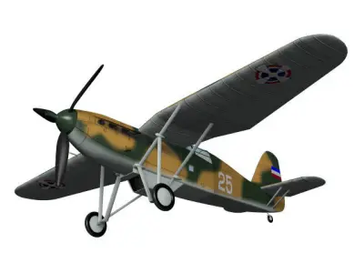 Rogozarski ikarus ik2 3D model