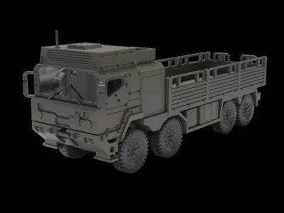 RMMV HX Military Truck 3D print model