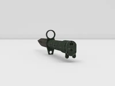 Survival Knife 3D model