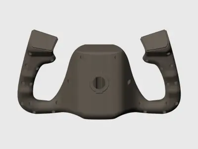 Beechcraft Style Aircraft Yoke Version 3 3D print model