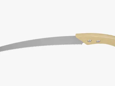 Pruning Saw 3D Model 3D model