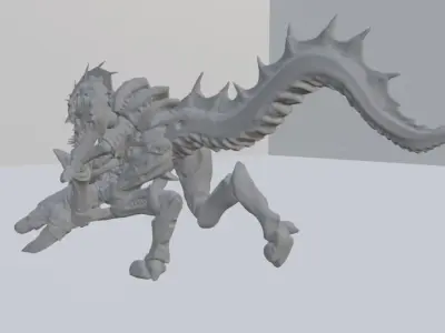 The Armed Gaunt Xenos 3D print model