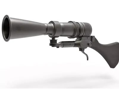 Jawa ion pistol from Star Wars 3D model