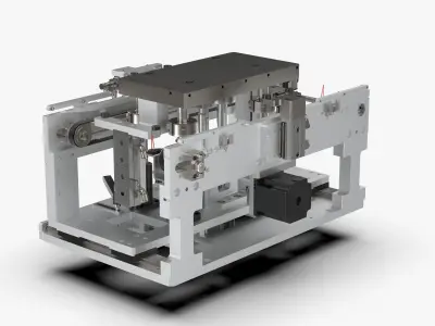 Intermediate Lifting Conveyor Free 3D model