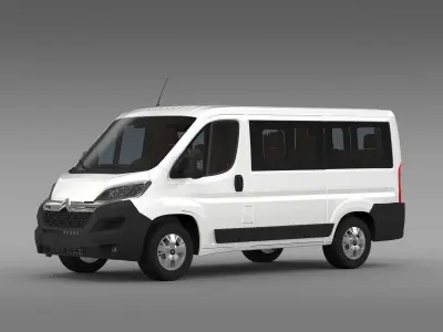 Citroen Jumper Combi L1H1 2017 3D model
