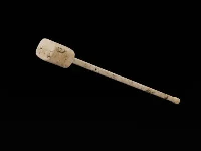 Cannon Rammer Low-poly 3D model