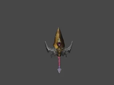 Zeloeman Sword A 55 Low-poly 3D model