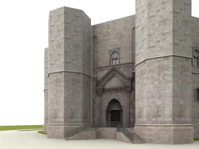 Castel del Monte Apulia 3D model