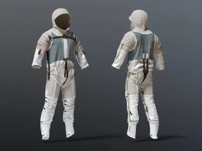 SPACESUIT Final Frontier Design 3G 3D model