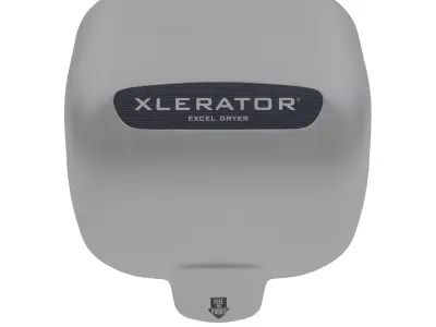 Xlerator Hand Dryer- Stainless Steel 3D model