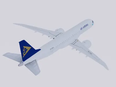 Embraer E190 E-2 Air astana 3D model