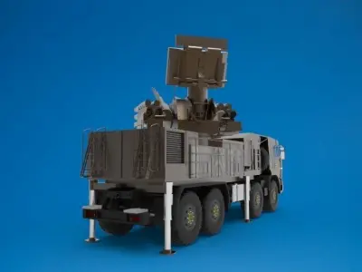 Pantsir S1 3D model