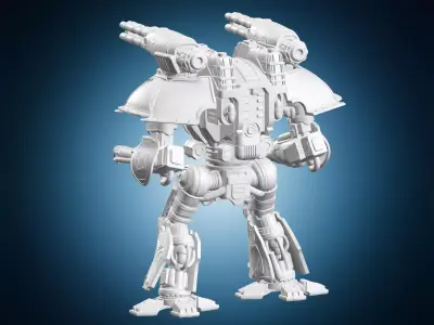 Titan Mechanical Sculpture 3D print model