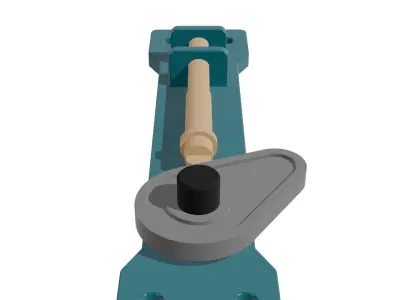 Disc Cam Plate Cam 3D model